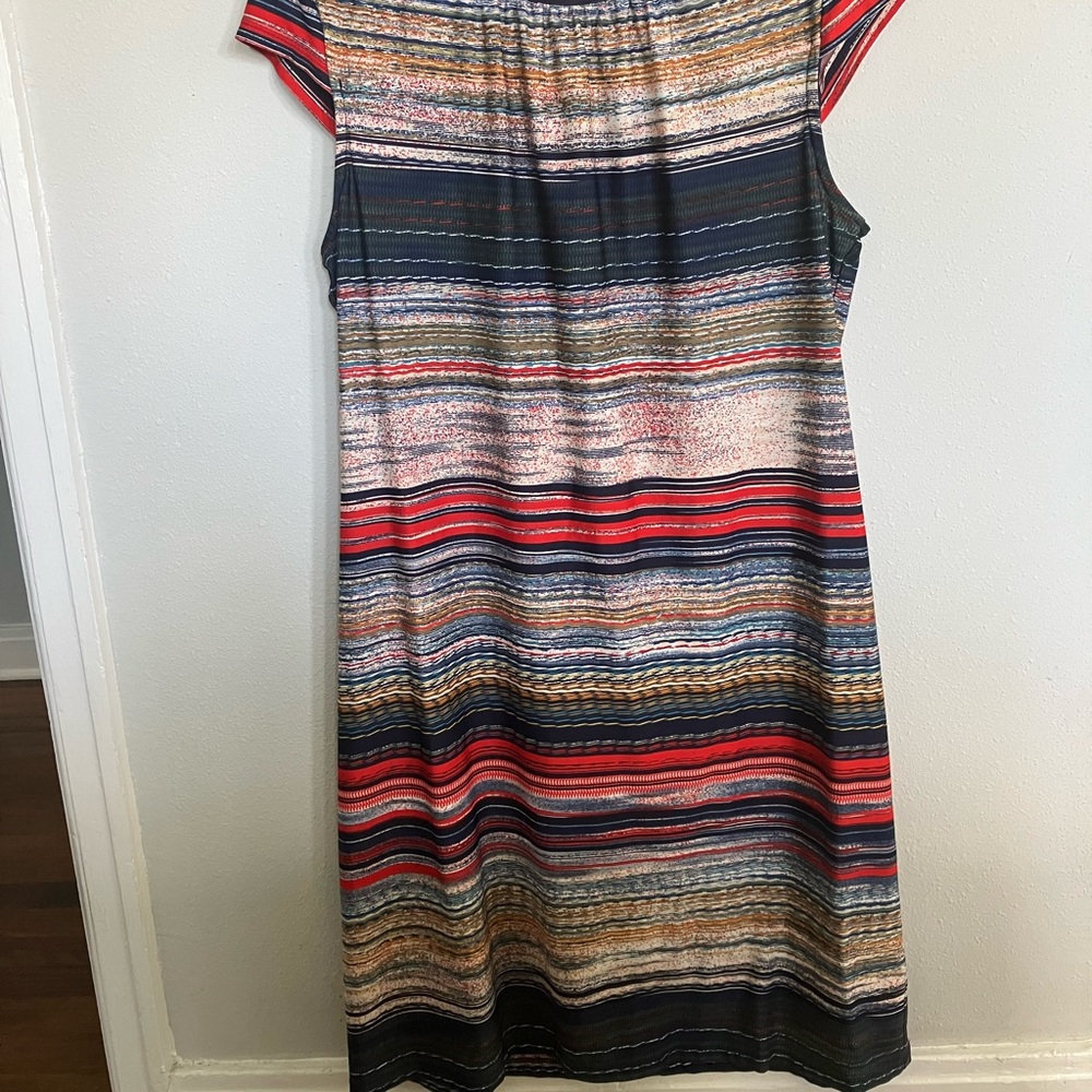 Multi colored Large size dress